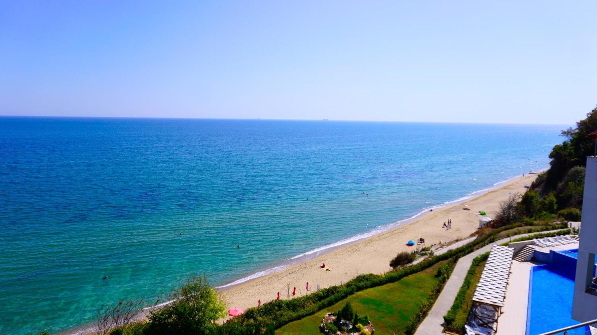 Апартаменти Бяла Клиф На Плажа - Apartments Byala Cliff First Line Buitenkant foto