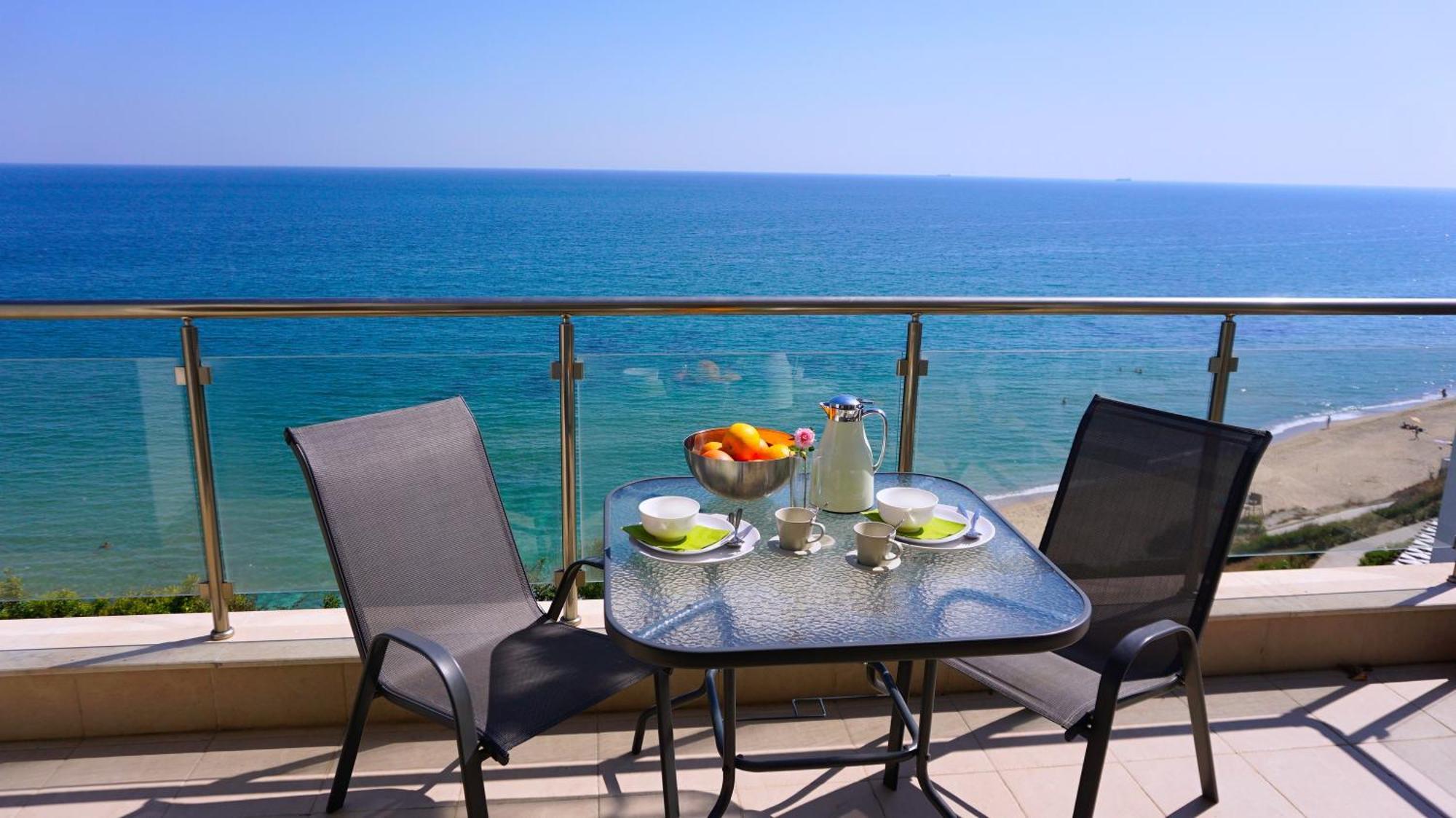 Апартаменти Бяла Клиф На Плажа - Apartments Byala Cliff First Line Buitenkant foto