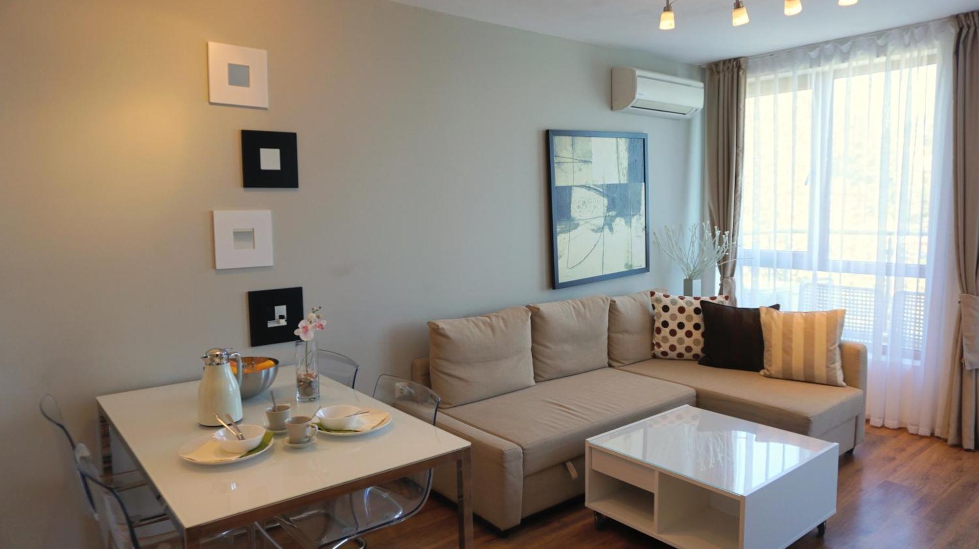 Апартаменти Бяла Клиф На Плажа - Apartments Byala Cliff First Line Buitenkant foto