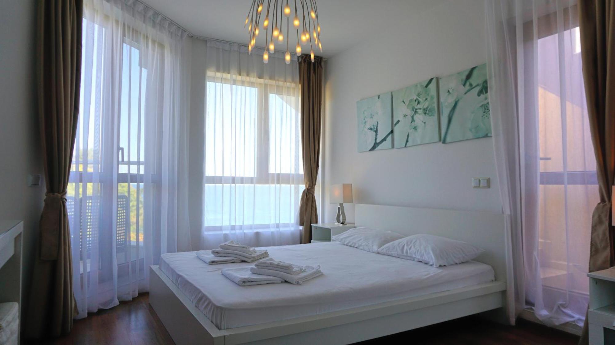 Апартаменти Бяла Клиф На Плажа - Apartments Byala Cliff First Line Buitenkant foto
