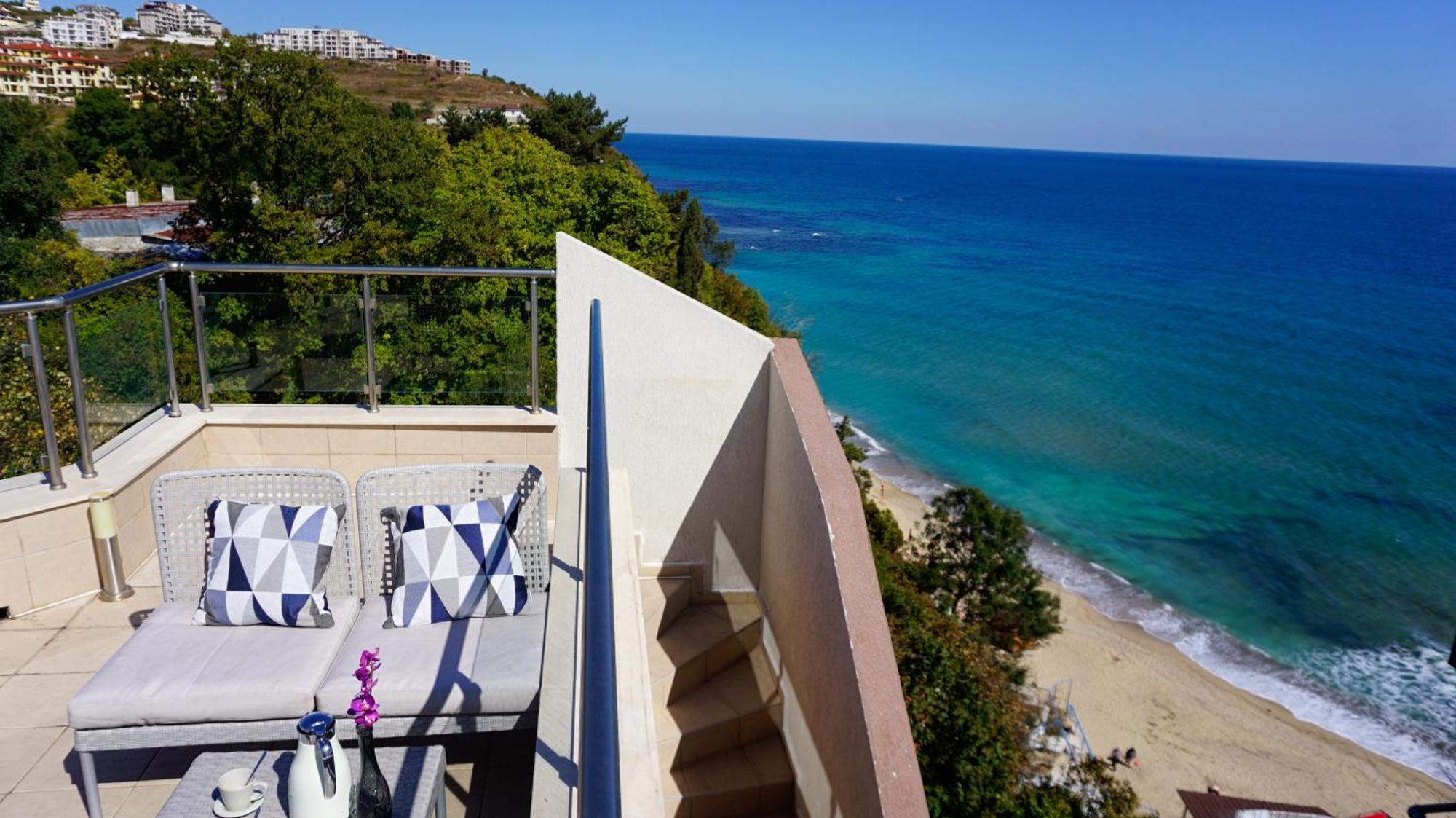 Апартаменти Бяла Клиф На Плажа - Apartments Byala Cliff First Line Buitenkant foto