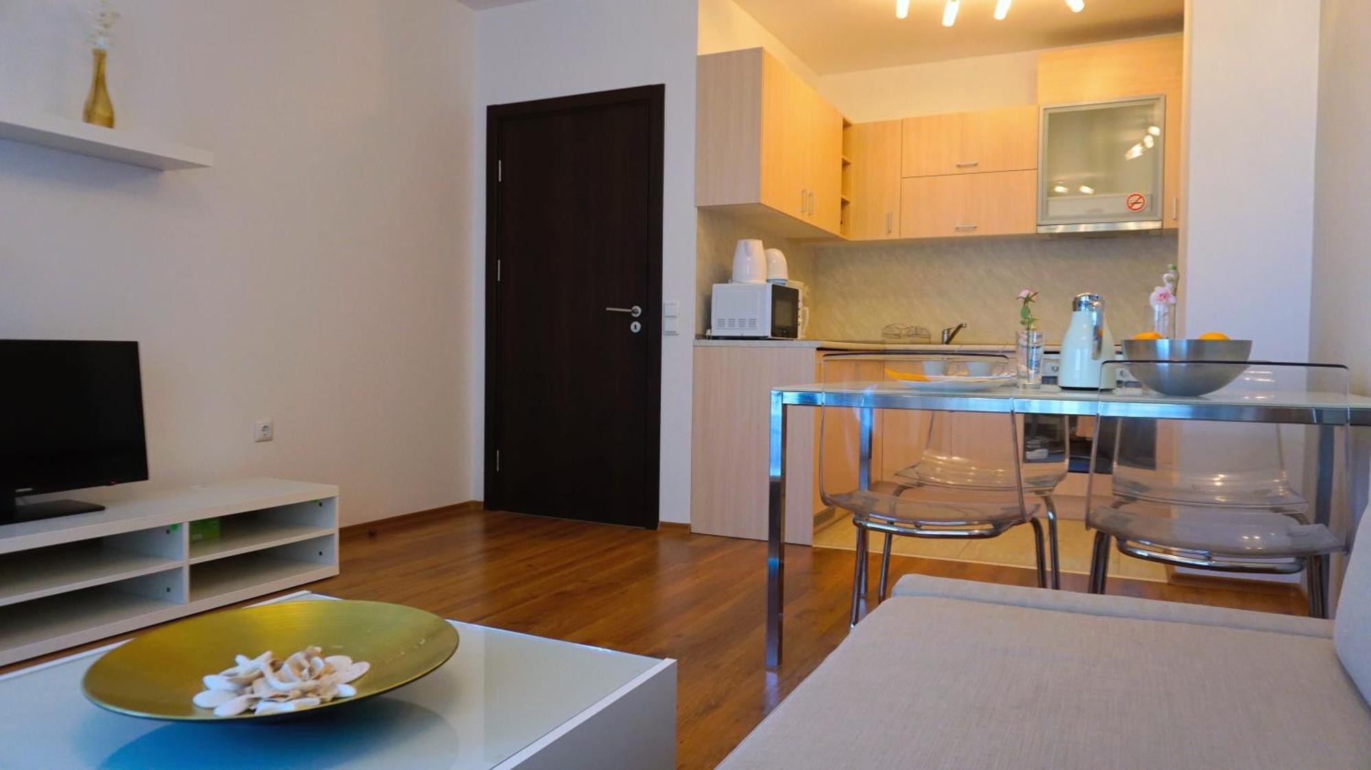 Апартаменти Бяла Клиф На Плажа - Apartments Byala Cliff First Line Buitenkant foto