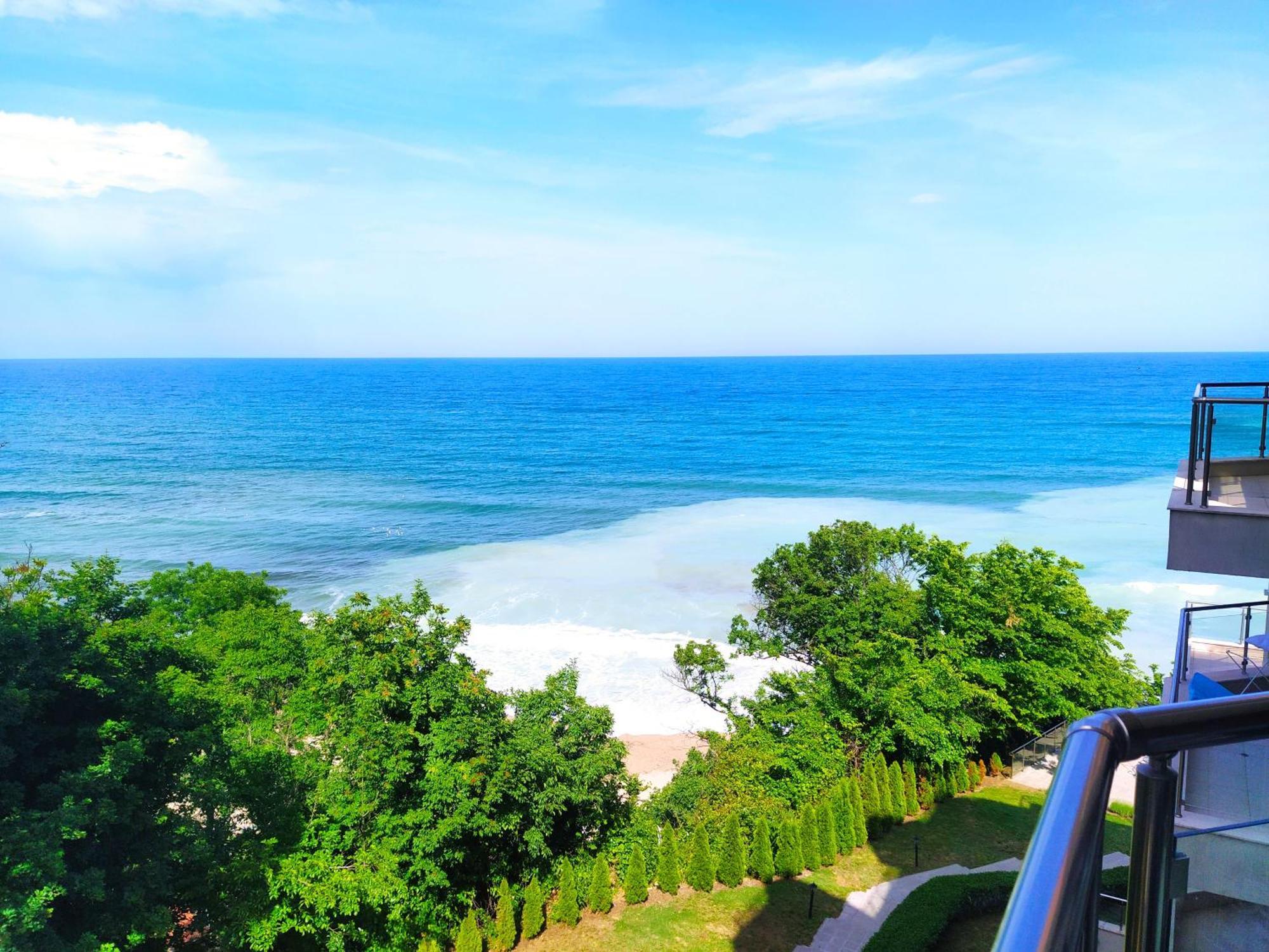 Апартаменти Бяла Клиф На Плажа - Apartments Byala Cliff First Line Buitenkant foto