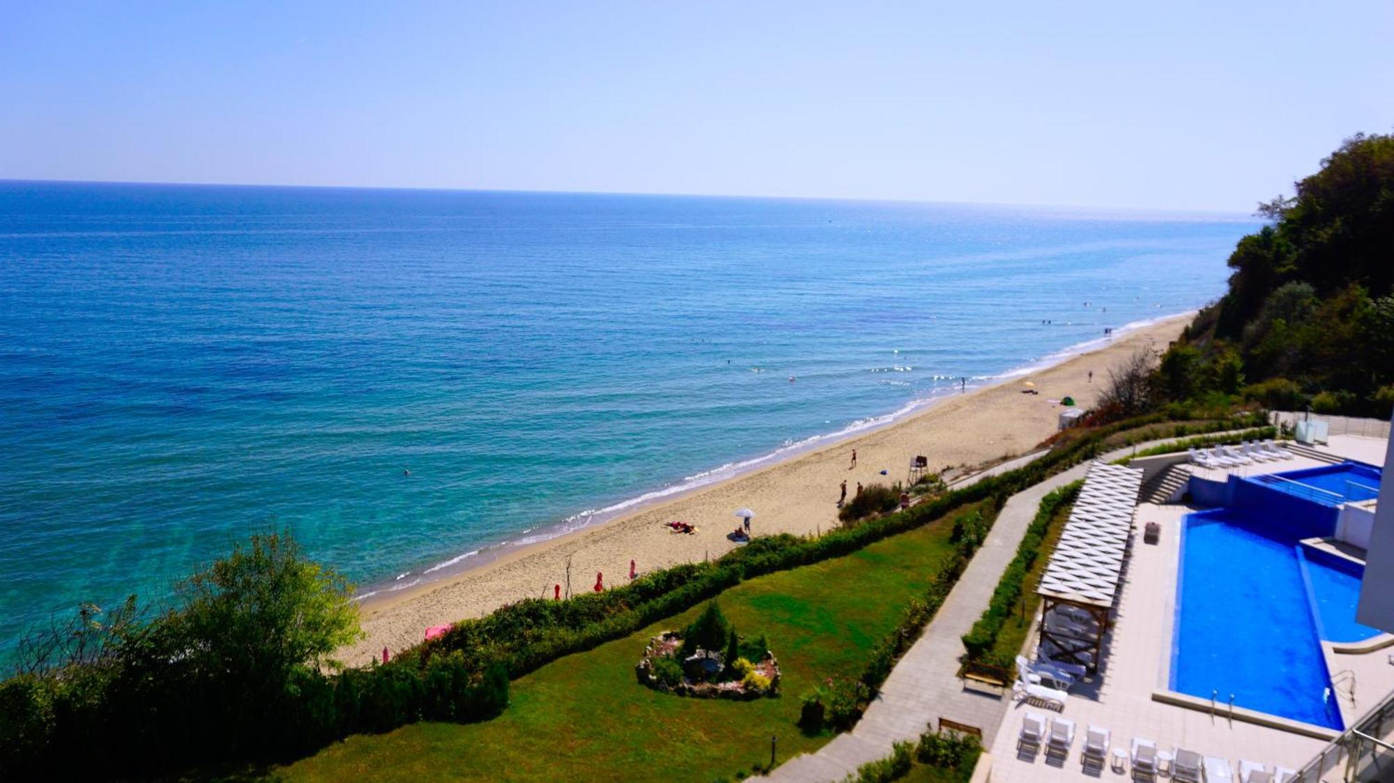 Апартаменти Бяла Клиф На Плажа - Apartments Byala Cliff First Line Buitenkant foto