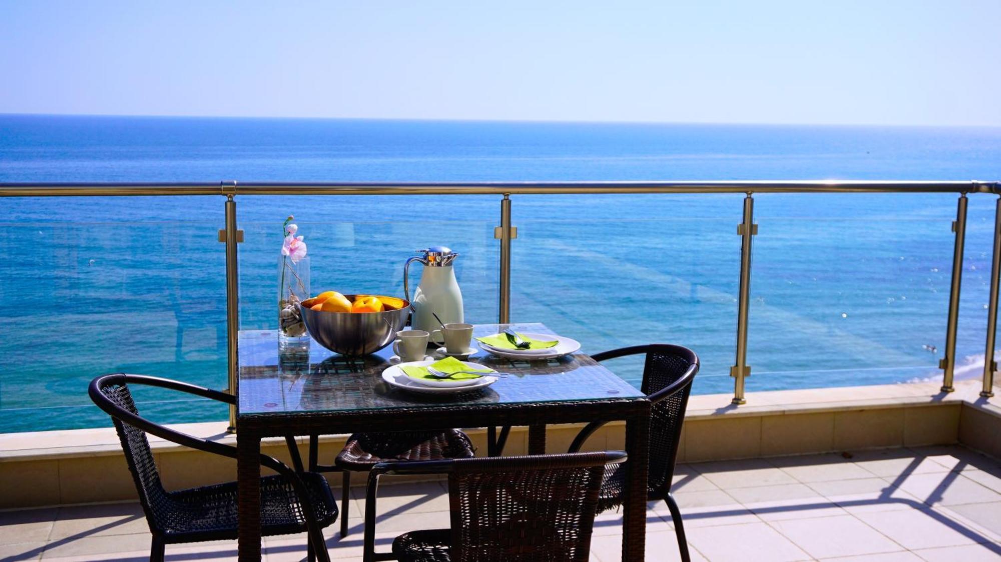 Апартаменти Бяла Клиф На Плажа - Apartments Byala Cliff First Line Buitenkant foto
