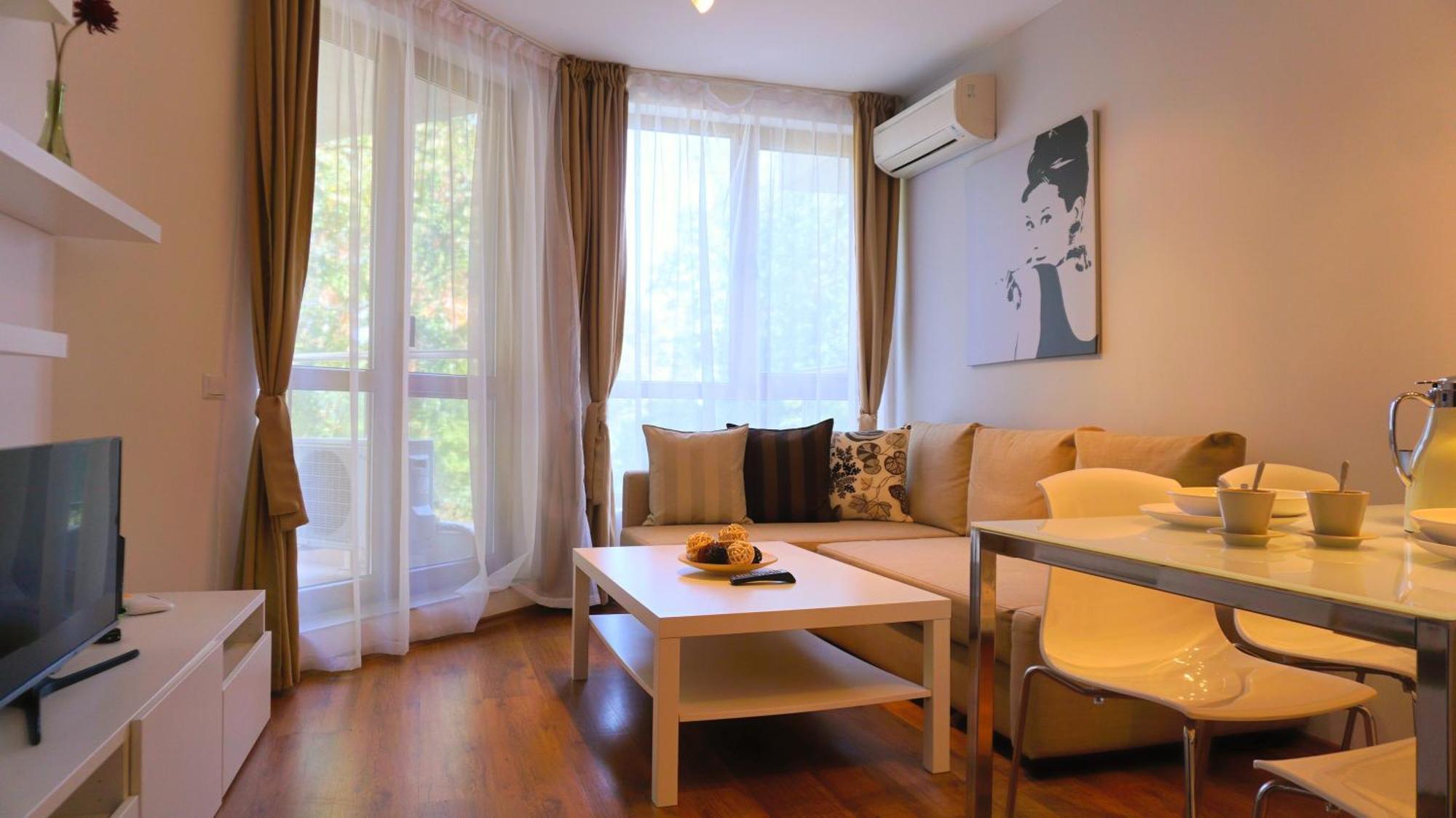 Апартаменти Бяла Клиф На Плажа - Apartments Byala Cliff First Line Kamer foto